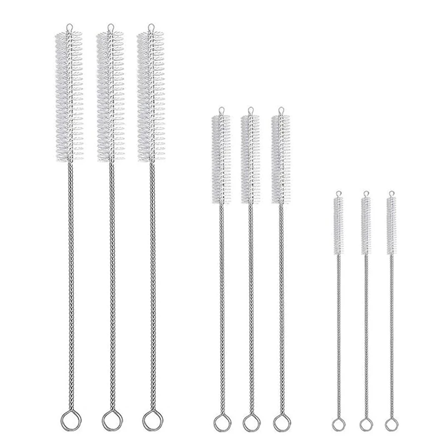 Stainlesss Steel Smoothie Straws, Reusable Metal Drinking Straws for Bubble Tea - Picture 11 of 19