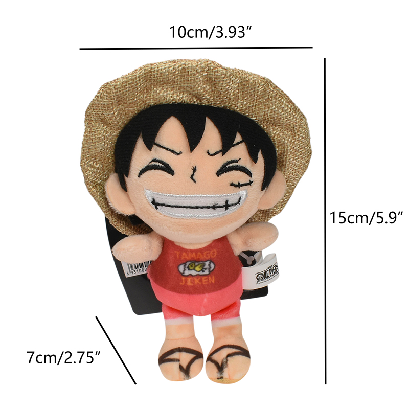 One Piece Plush Toys Tony Tony Chopper Monkey·D·Luffy Soft Stuffed Doll Kid Gift - Picture 15 of 23