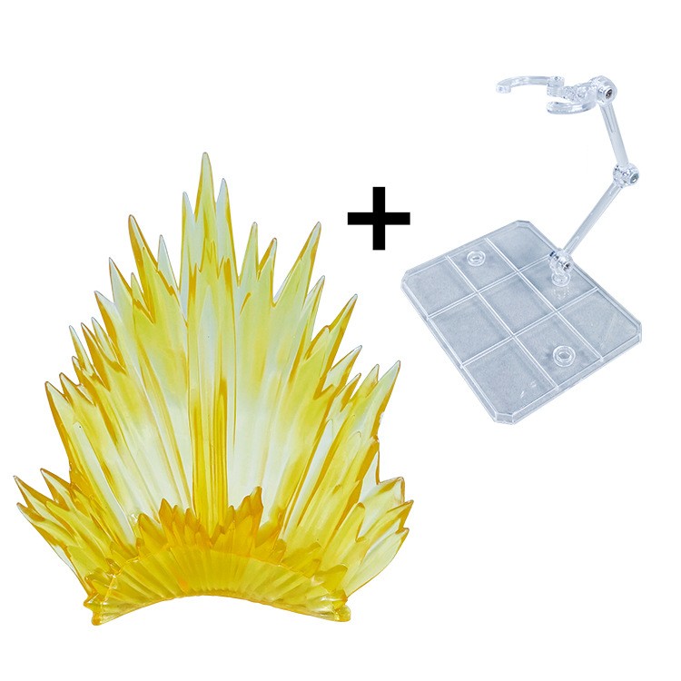 For Tamashii Dragon Ball 1/12 Action SHF Figure Energy Aura Effect Stand Holder - Picture 12 of 19