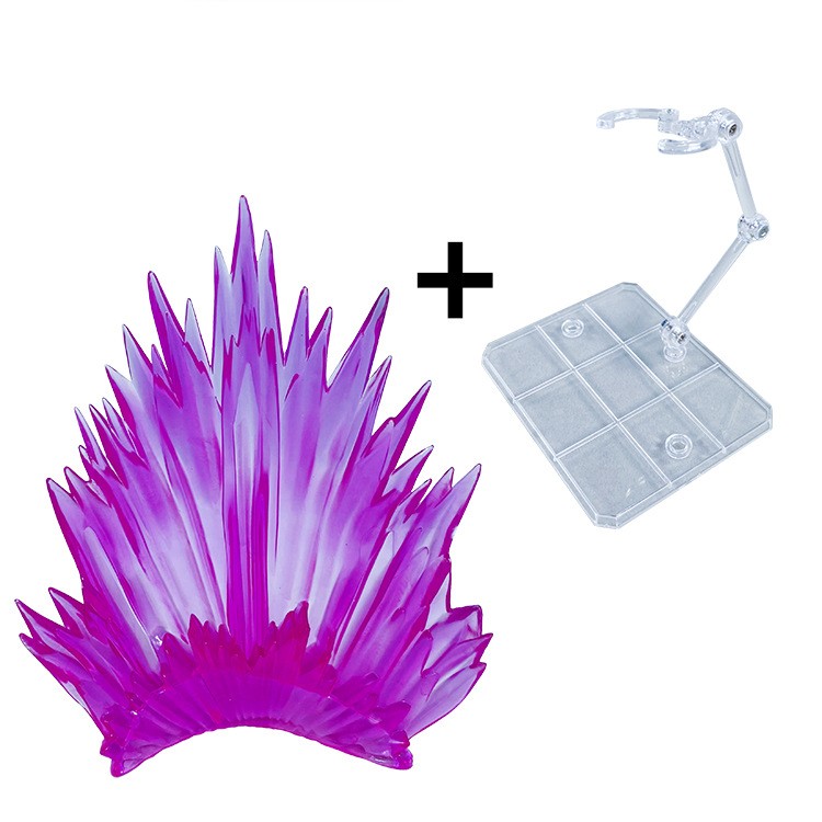 For Tamashii Dragon Ball 1/12 Action SHF Figure Energy Aura Effect Stand Holder - Picture 13 of 19