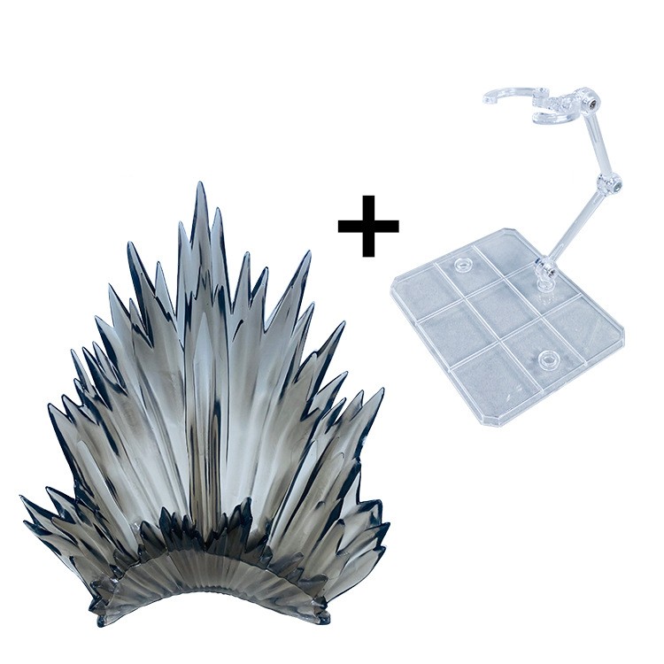 For Tamashii Dragon Ball 1/12 Action SHF Figure Energy Aura Effect Stand Holder - Picture 16 of 19