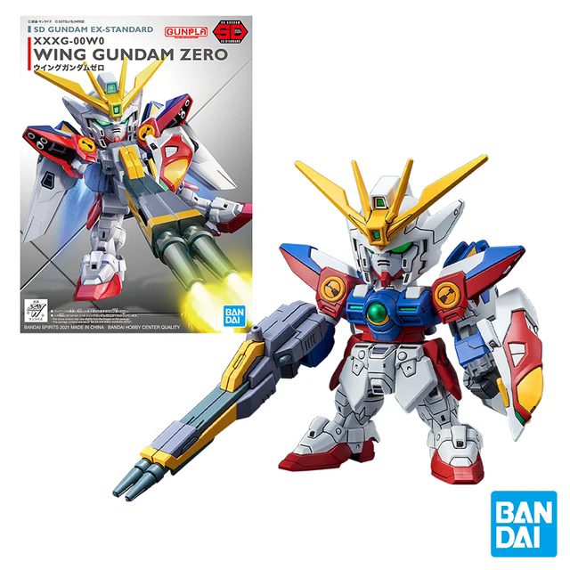 Bandai GUNDAM Action Figure Toys SDEX Series Kit RX-78-2 Aile Strike Exia Model - Picture 3 of 21