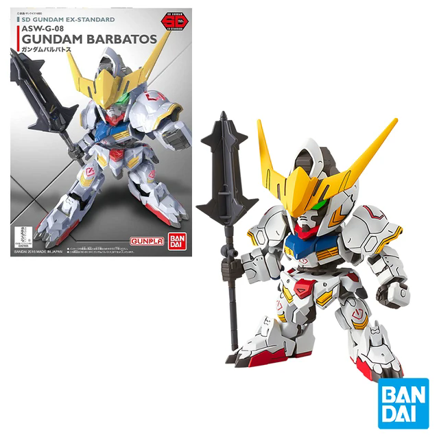 Bandai GUNDAM Action Figure Toys SDEX Series Kit RX-78-2 Aile Strike Exia Model - Picture 7 of 21