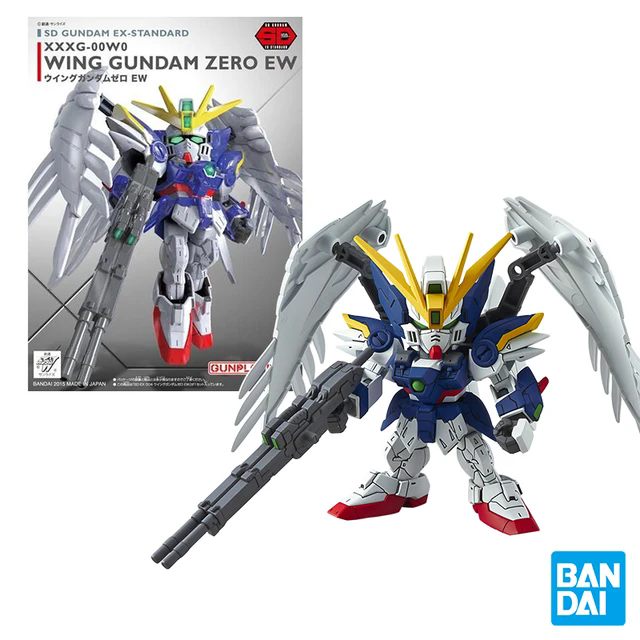 Bandai GUNDAM Action Figure Toys SDEX Series Kit RX-78-2 Aile Strike Exia Model - Picture 11 of 21