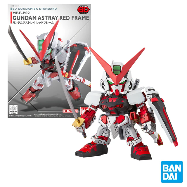 Bandai GUNDAM Action Figure Toys SDEX Series Kit RX-78-2 Aile Strike Exia Model - Picture 12 of 21