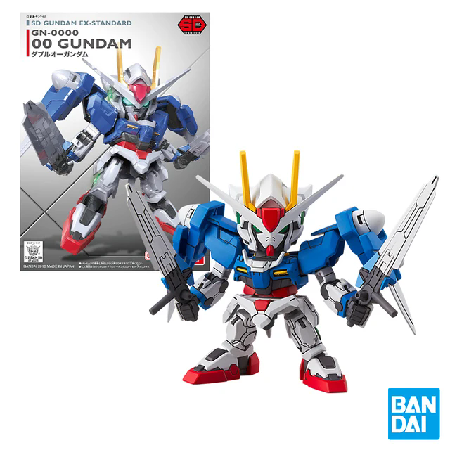 Bandai GUNDAM Action Figure Toys SDEX Series Kit RX-78-2 Aile Strike Exia Model - Picture 13 of 21