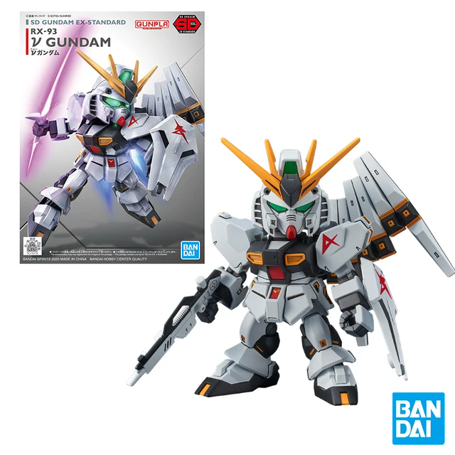 Bandai GUNDAM Action Figure Toys SDEX Series Kit RX-78-2 Aile Strike Exia Model - Picture 18 of 21