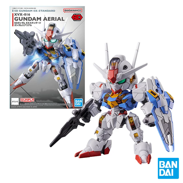 Bandai GUNDAM Action Figure Toys SDEX Series Kit RX-78-2 Aile Strike Exia Model - Picture 20 of 21