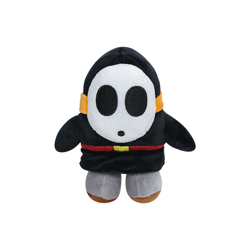 Peluche Super Mario Bros Shy Guy - Morbido, Imbottito, Altezza 5 Pollici, Ideale Come Regalo Per Appassionati Di Nintendo