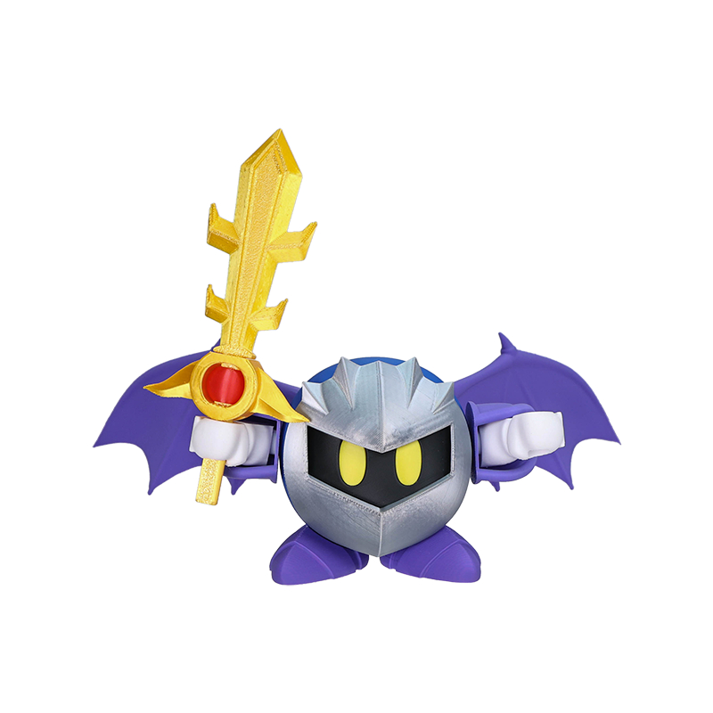 3D Printed Kirby Figure Toys Meta Knight Battle Galacta Knight Morpho Doll Model - Picture 20 of 25