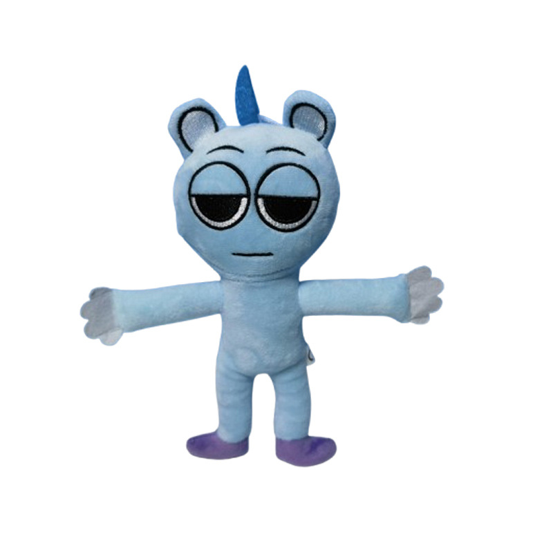 Sprunki Plush Toys Game Cartoon Doll Kids Birthday Gifts Stuffed Dolls Gift 20cm - Picture 40 of 43