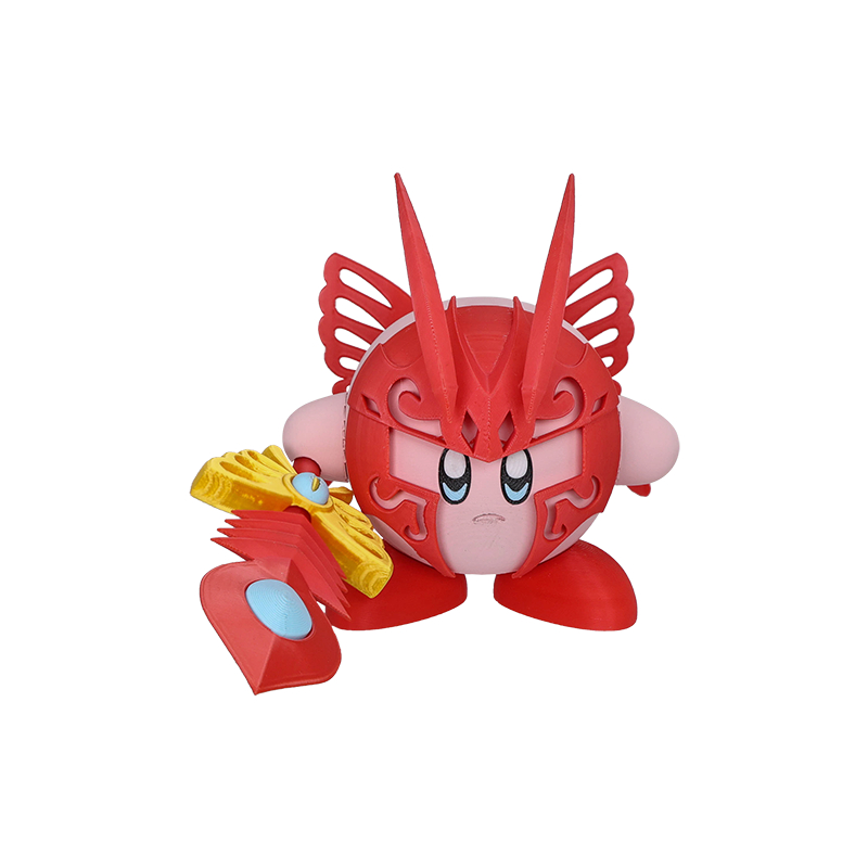 3D Printed Kirby Figure Toys Meta Knight Battle Galacta Knight Morpho Doll Model - Picture 24 of 25