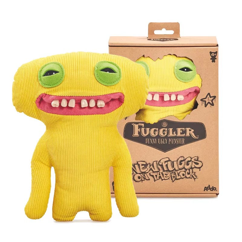 Fuggler Ugly Monster Plush Doll Annoyed Alien Wide Eyed Weirdo Stuffed Toys Gift - Picture 11 of 13