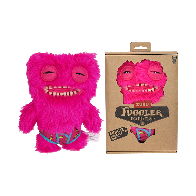 Fuggler Ugly Monster Plush Doll Annoyed Alien Wide Eyed Weirdo Stuffed Toys Gift - Picture 13 of 13