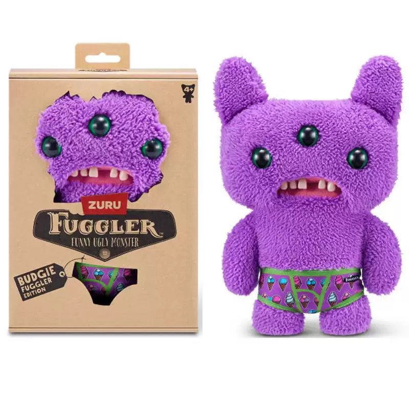 100% Original Fuggler Funny Ugly Monster Plush Doll Old Tooth Stuffed Toys Gifts - Picture 14 of 16