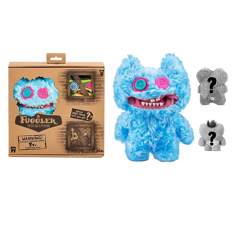 Original Fuggler Funny Ugly Monster Plush Doll Fugg Family Stuffed Toys Gifts - Picture 4 of 6