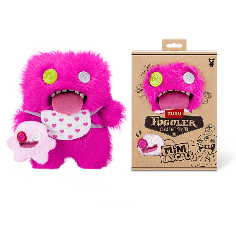 Fuggler Ugly Monster Plush Toys Mini Rascals Series Annoyed Alien Stuffed Doll - Picture 14 of 14