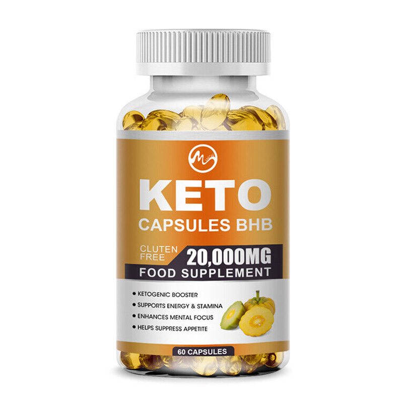 Keto BHB Gummies Capsules Weight Loss Fat Burner Diet Pills Dietary Supplement