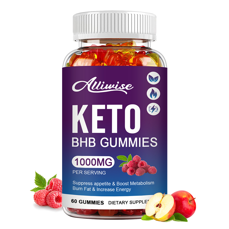 Keto BHB Diet Gummies ACV Weight Loss Night Time Fat Burner Appetite Suppressant