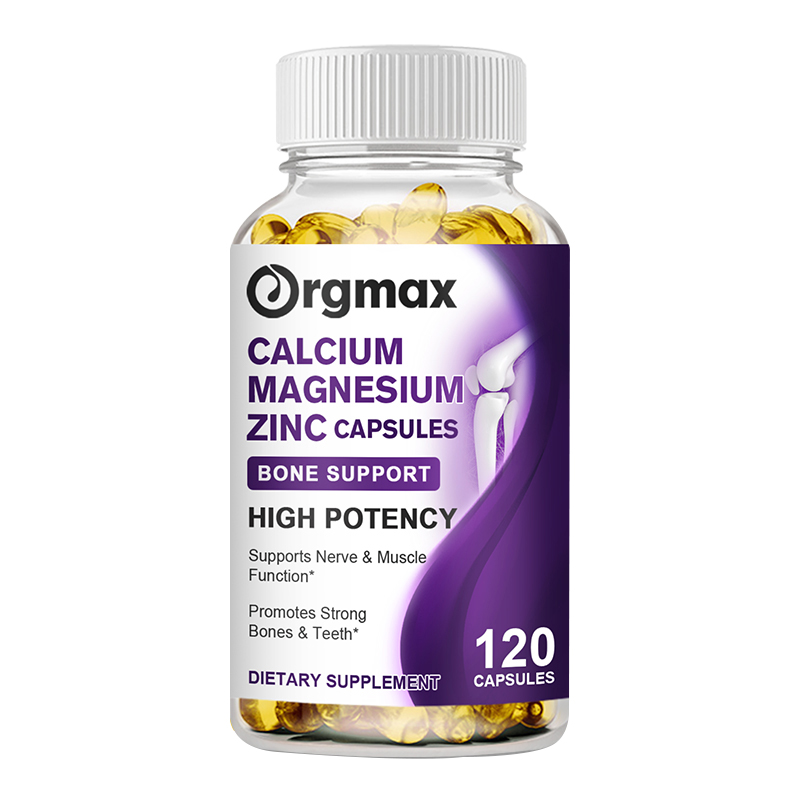 1-4 Bottles Zinc Calcium Magnesium & Vitamin D Complex Muscle Immune Support US