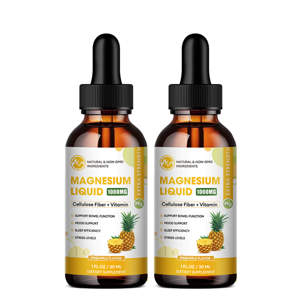 Magnesium Liquid Drops, Magnesium Glycinate 500mg, Improved Sleep
