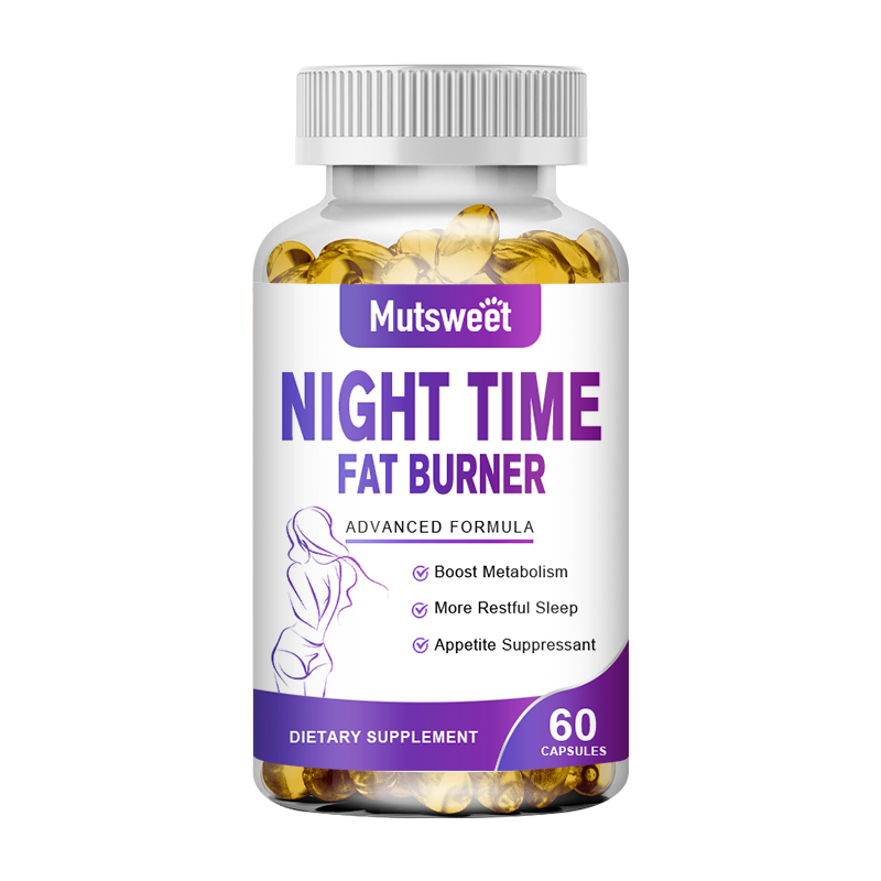 Night Time Fat Burner Softgels - Weight Loss,Appetite Suppressant,Sleep Support