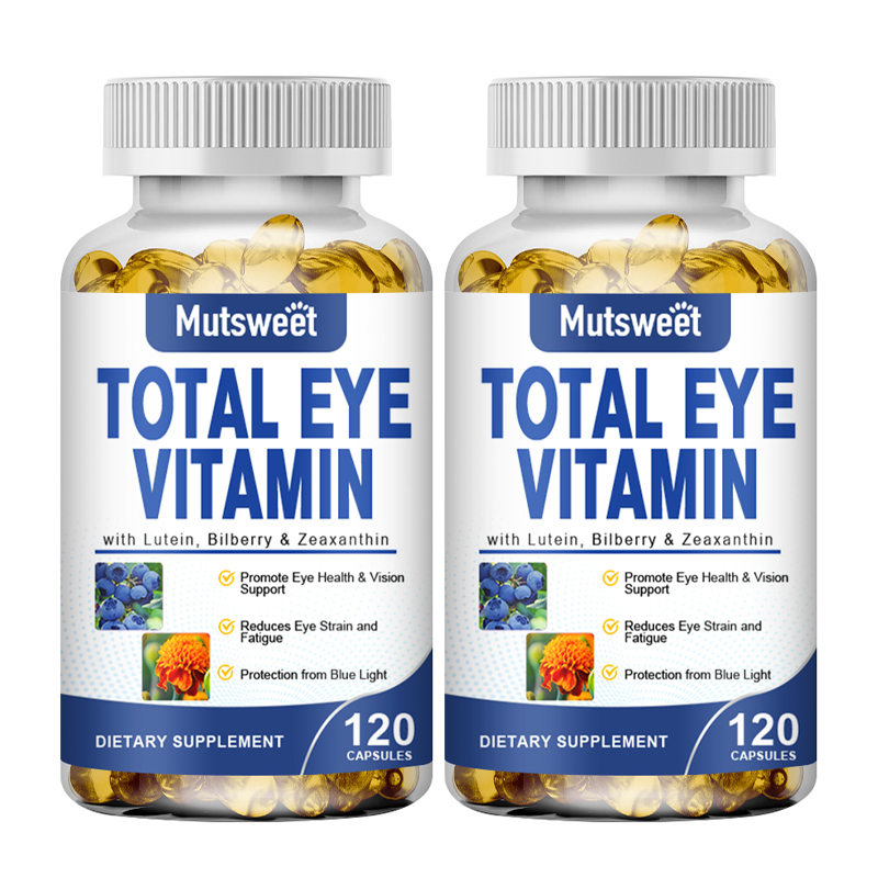 Eye Vitamins with Lutein and Zeaxanthin - Premium Eye Protection Formula 120PCS