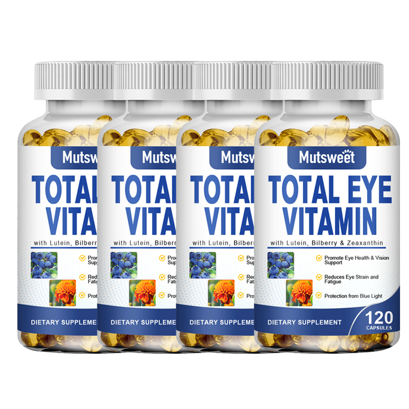 Eye Vitamins with Lutein and Zeaxanthin - Premium Eye Protection Formula 120PCS