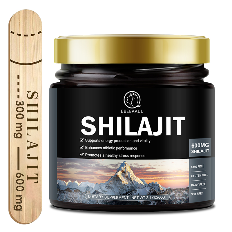 60G Pure Himalayan Shilajit Soft Resin Organic Extremely Potent Fulvic Acid USA