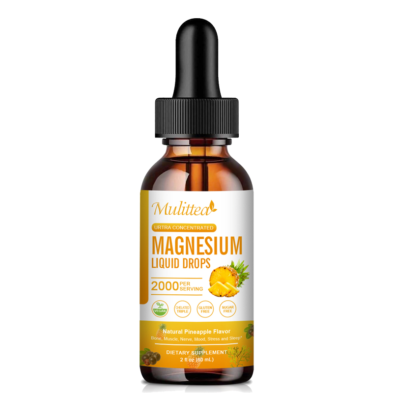 Magnesium Glycinate Supplement 2000mg Magnesium Glycinate Liquid Drops - Picture 17 of 19