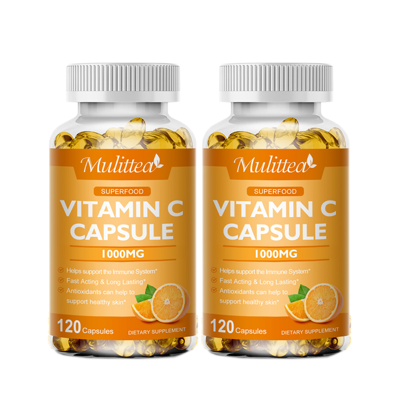 Vitamin C 120 Capsules 1000mg Immune Support, High Absorption Dietary Supplement - Picture 13 of 14