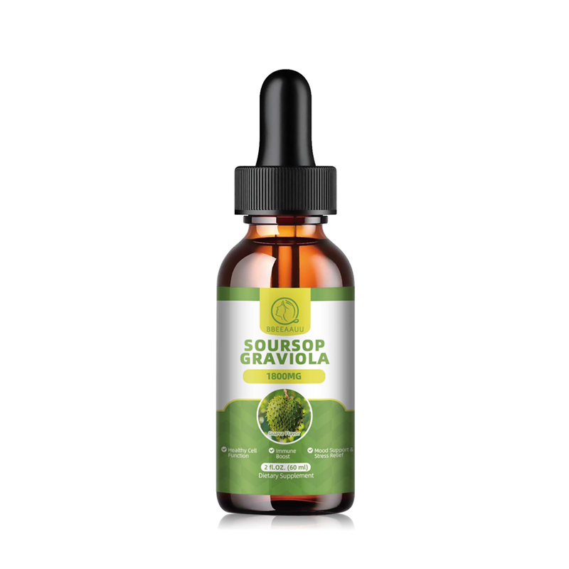 60ml Soursop Graviola Extract with Vitamin C Liquid Drops Supports Immune Boost