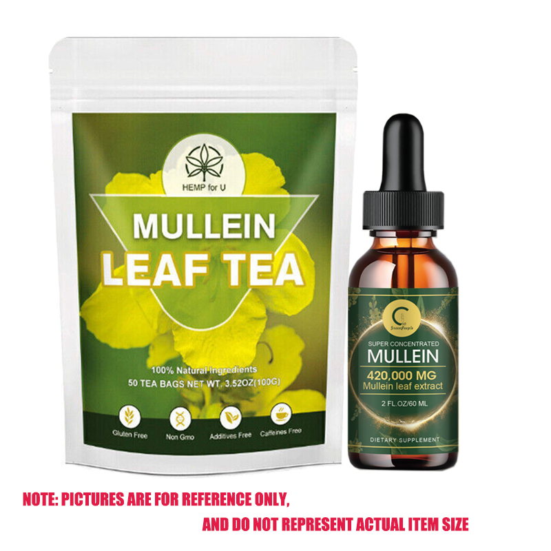 Neatural Mullein Leaf Supplement Mullein Leaf Extract Drops Mullein Herbal Tea