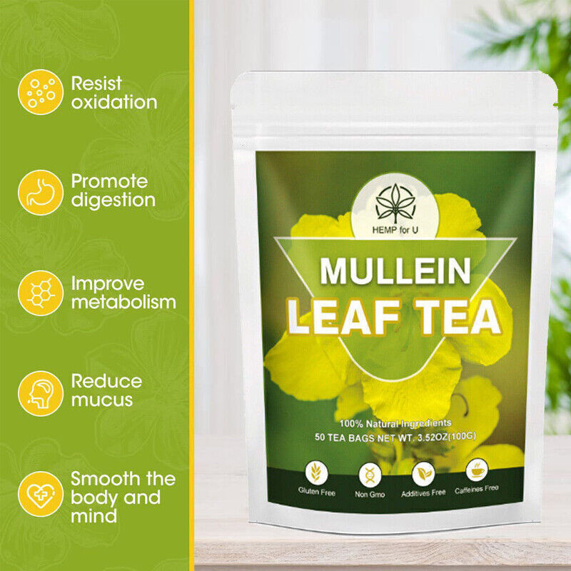 Neatural Mullein Leaf Supplement Mullein Leaf Extract Drops Mullein Herbal Tea