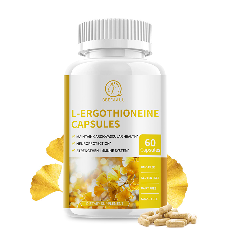 L-Ergothioneine Capsules Ginkgo biloba Extract Support Immune Heart Health - Picture 9 of 10