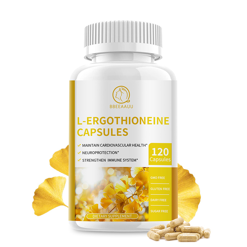 L-Ergothioneine Capsules Ginkgo biloba Extract Support Immune Heart Health - Picture 10 of 10