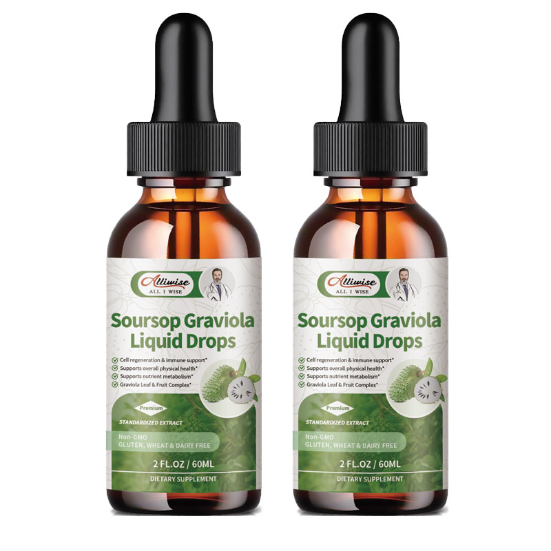 1-3x Soursop Graviola Extract Liquid Drop Immune Digestive Support & Antioxidant - Picture 11 of 12