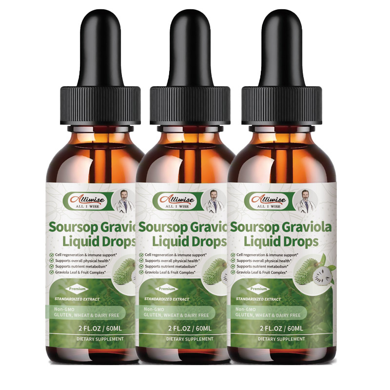 1-3x Soursop Graviola Extract Liquid Drop Immune Digestive Support & Antioxidant - Picture 12 of 12