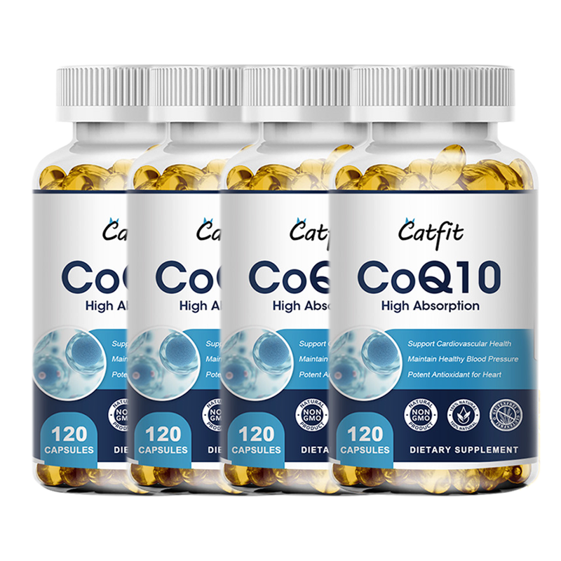 CoQ10 300mg 120 Softgels Antioxidant for Heart Health & Energy Supplement - Picture 10 of 10