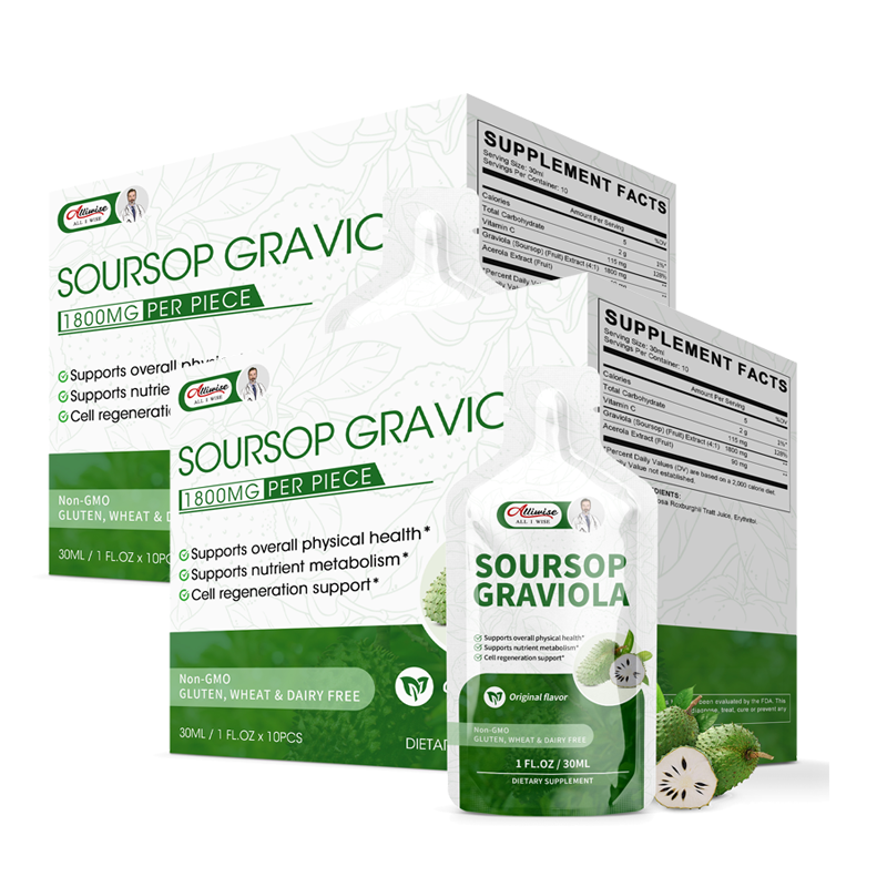 300ml Soursop GRAVIOLA EXTRACT Liquid Drops 1800 mg Non-GMO,Immune Boost - Picture 10 of 10