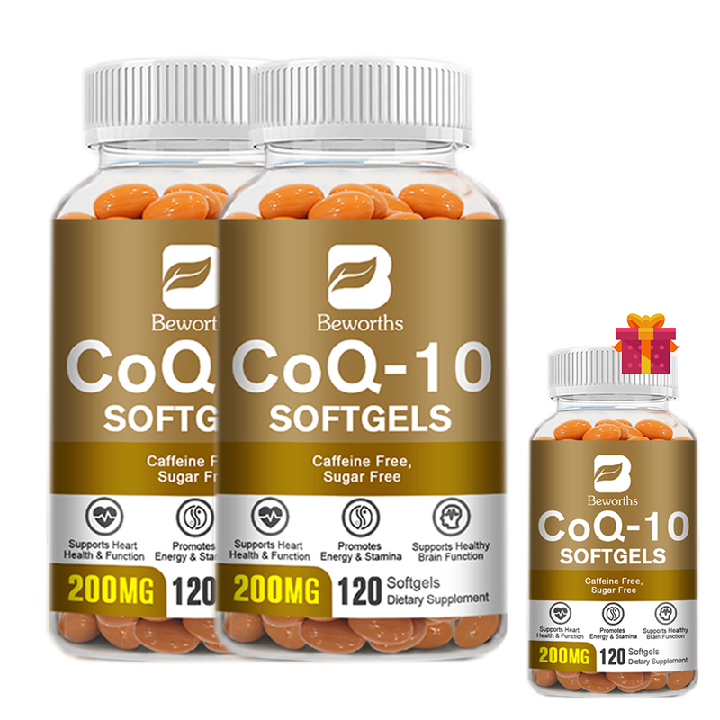 Coenzyme Q-10 120 Capsules Support Heart Health Increase Energy & Stamina - Picture 12 of 12