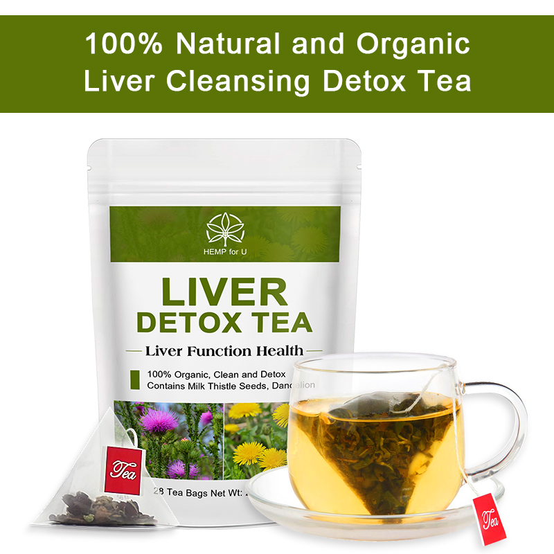 Liver Detox Tea Mullien Tea Natual Herbal Tea Bags Support Lung Health and Liver - Picture 13 of 16