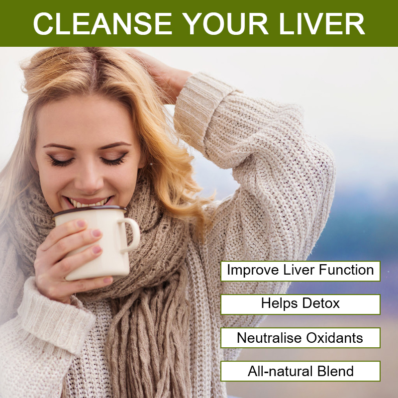 Liver Detox Tea Mullien Tea Natual Herbal Tea Bags Support Lung Health and Liver - Picture 12 of 16