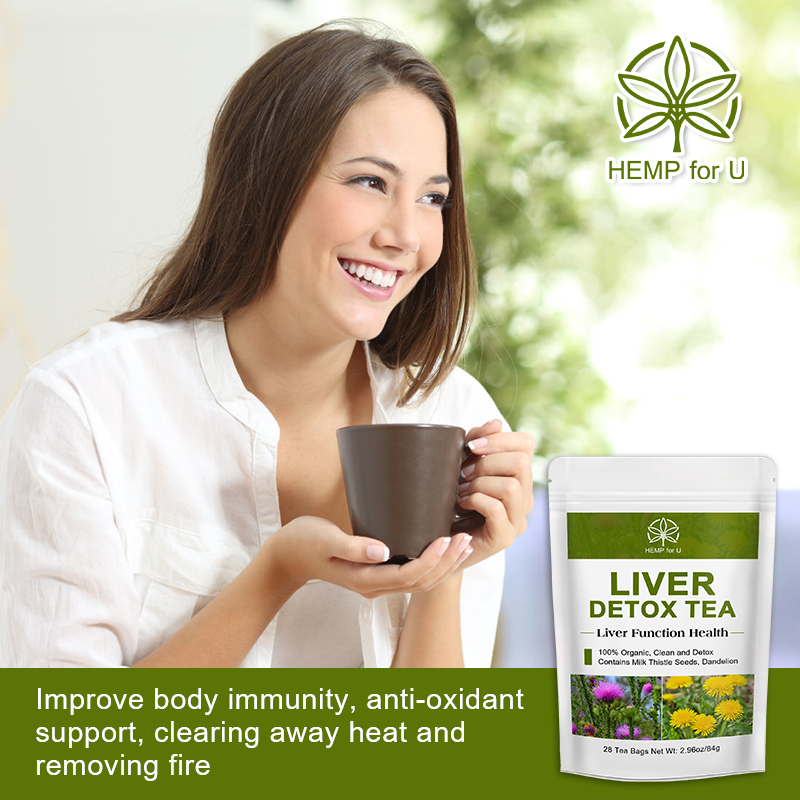 Liver Detox Tea Mullien Tea Natual Herbal Tea Bags Support Lung Health and Liver - Picture 14 of 16
