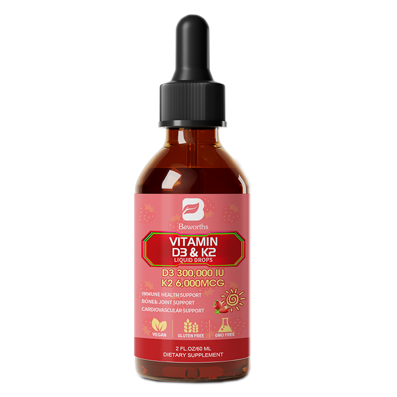 Vegan D3 K2 Vitamin 10000 IU Liquid Drops  200mcg K2 MK7 Immune Bone Support - Picture 11 of 13