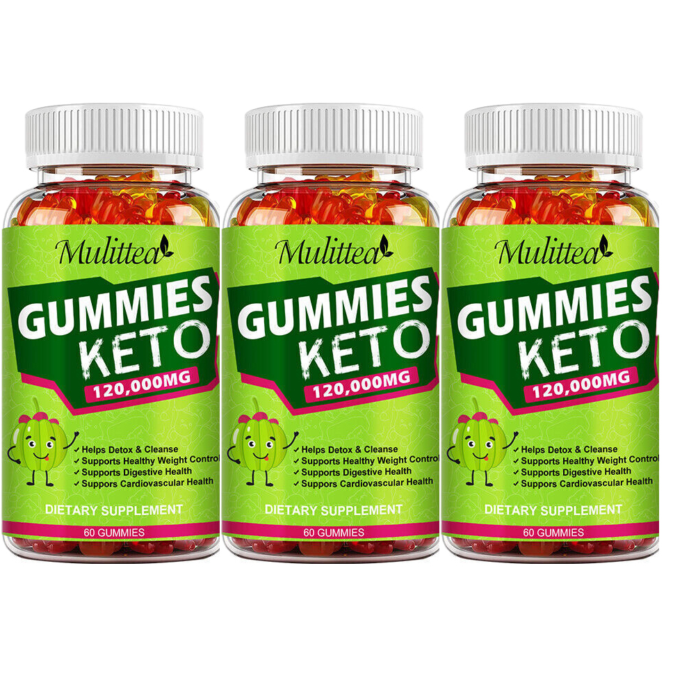 Keto ACV Gummies Advanced Apple Cider Vinegar 60/180/300 Gummies - Picture 11 of 12