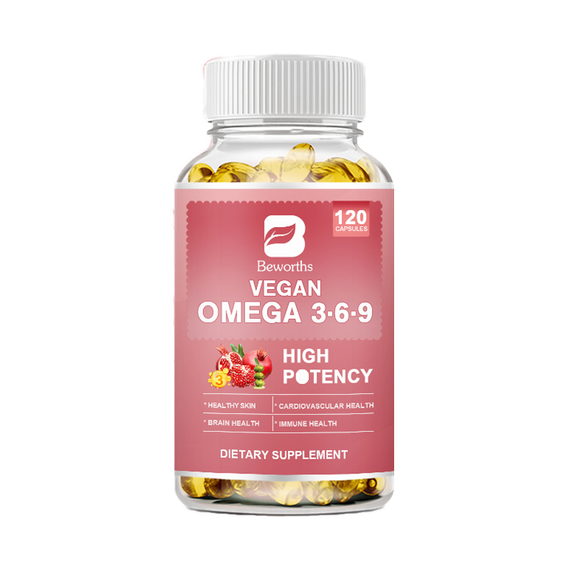 Omega 3-6-9 5 In 1 Essential Fatty Acids for Cardiovascular & Brain Health