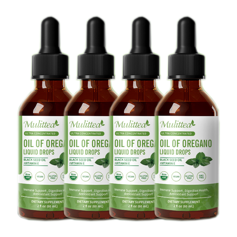 Oil of Oregano with Black Seed Oil Vitamin E for Gut Health Immune Antioxidant - Picture 10 of 10